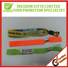 High Quality Woven Fabric Wristbands
